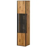 MASSIVMOEBEL24.DE Hängevitrine Starnberg 30 x 30 x 140 cm Beige