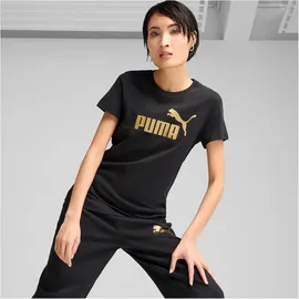 Puma ESS Metallic No. 1 Logo Tee schwarz XS