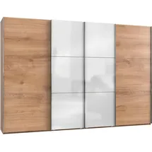 WIMEX Schwebetürenschrank Level by fresh to go 350 x 216 x 0 cm Braun