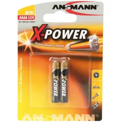ANSMANN Batterien Mini AAAA 1.5 V