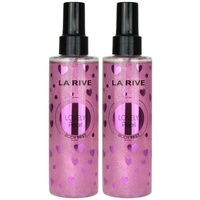 La Rive Shimmer Mist Lovely Pearl 2 x 200 ml Body Mist Bodyspray Set