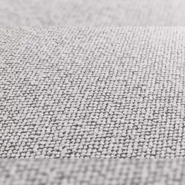 MCA Furniture MCA Relaxsessel + Aufstehhilfe HWC-N58, Fernsehsessel Sessel Fußstütze Bouclé Stoff Holz ~ grau, Holz Natur