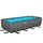 BESTWAY Winterfestes Frame Pool APX365 Komplett-Set mit Sandfilteranlage 549 x 274 x 132 cm marmor-optik eckig