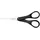 Fiskars Papierschere, Länge: 18 cm, Qualitätsstahl/Kunststoff, Essential, Schwarz, 1023818