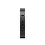 HP Elite t655 - Thin Client - SFF - 1 x Ryzen Embedded R2314 / 2.1 GHz - RAM 8 GB - Flash 64 GB - eMMC - Radeon Graphics - 1GbE, Bluetooth 5.2, Wi-Fi 6 - WLAN: 802.11a/b/g/n/ac/ax, Bluetooth 5.2