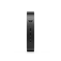 HP Elite t655 - Thin Client - SFF - 1 x Ryzen Embedded R2314 / 2.1 GHz - RAM 8 GB - Flash 64 GB - eMMC - Radeon Graphics - 1GbE, Bluetooth 5.2, Wi-Fi 6 - WLAN: 802.11a/b/g/n/ac/ax, Bluetooth 5.2