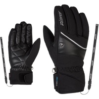 Ziener Damen KAIKA AS Ski-Handschuhe/Wintersport | Wasserdicht, Atmungsaktiv, Black,