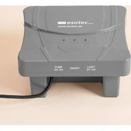 esotec Solar Teichbelüfter-SET 25/600 LiFePo4 Akku, Teichbelüftung Pumpe 101876