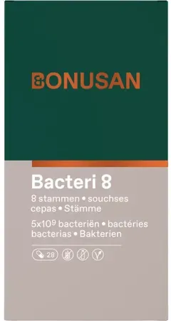Bonusan Bacteri 8 Kapseln Kombination Aus 8 Bakterienstämmen 28 Kapseln