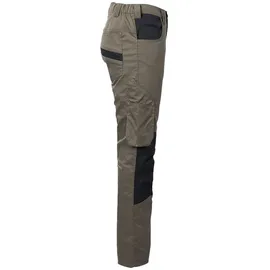 Forsberg Ativa Full-Stretch Arbeitshose mit Cordura® / oliv/schwarz / 46