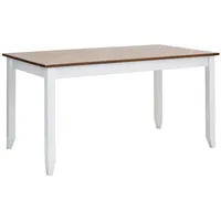 Home Affaire Esstisch, Home affaire, Breite 160 cm weiß