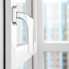 SOTech Fenstergriff CARL Chrom Poliert mit Befestigungsmaterial