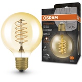 Osram LED Leuchtmittel Globe 80 E27 7 W warmweiß amber