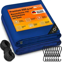 tillvex Abdeckplane 300 x 400 cm Blau