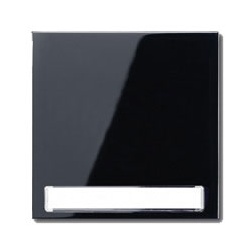 Wippe mit Schriftfeld (schwarz)