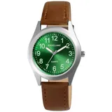 Excellanc Herren-Uhr mit Kunstlederions-Armband