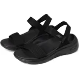 SKECHERS GO Walk Arch Fit 2.0 Sandal, Damen Schiebe-Sandalen, Black,