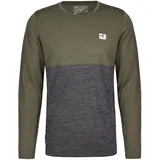 Ortovox 150 Cool Logo L/S Merinoshirt Grün XL