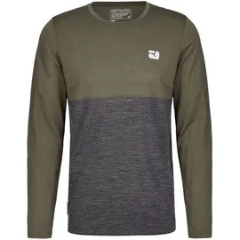Ortovox 150 Cool Logo L/S Merinoshirt Grün XL