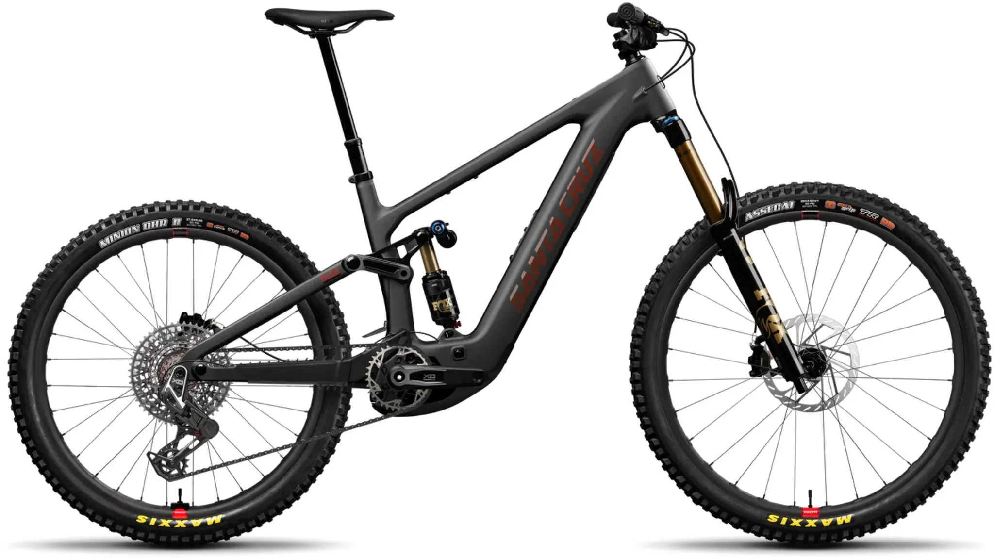 Santa Cruz Bullit 4 Carbon X0 AXS RSV MX Performance CX 600Wh - L - matte carbon