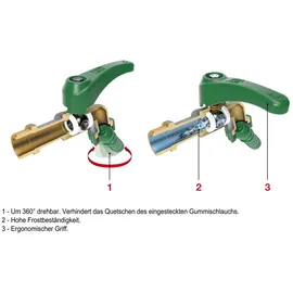 VARIOSAN Kugelauslaufhahn 1/2" 14610