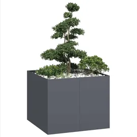 vidaXL Pflanzkübel 120 x 40 x 40 cm Anthrazit