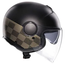 AGV Eteres Ponza Jethelm - Matt Schwarz/Gold / XS