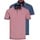 JACK & JONES Paulos 2 Units Kurzarm-poloshirt Bright Cobalt / Pack 1 Bright Cobalt / 1 White 2XL