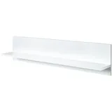 kochstation KS-Fulda Wandregal 110 x 18 x 24 cm Weiß