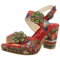 LAURA VITA Sandaletten in rot | Gr.: 38