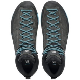 Scarpa Mescalito Mid GTX Herren shark/azure 44,5