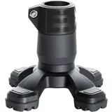 Ossenberg 4-Punkt Gummikapsel Safety Foot schwarz