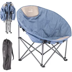 Campingstuhl Moonchair Kupari XL - klappbar - 150kg Benutzergewicht - gepolstert EINHEITSGRÖSSE