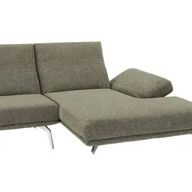 KOINOR Eckcouch Mikrofaser 3-Sitzer Grün