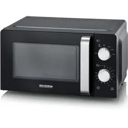 SEVERIN Mikrowelle MW7886, Arbeitsplatte, Solo-Mikrowelle, 17 l, 700 W, Drehregl