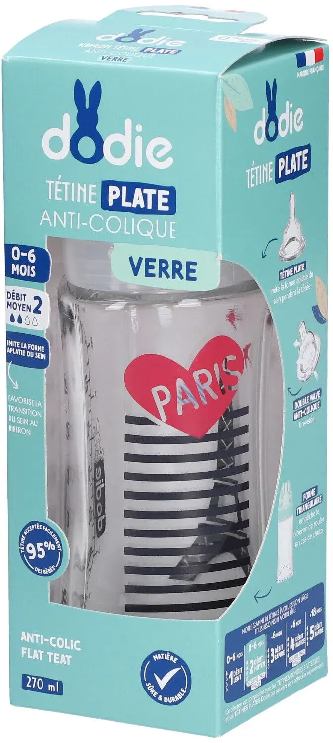 Dodie Flasche Flacher Sauger Langsamer Fluss Paris