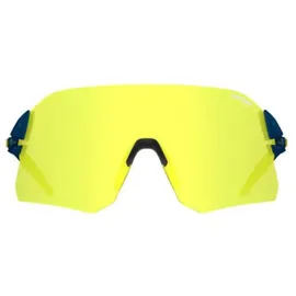 Tifosi Rail Polarisierte Sonnenbrille - Midnight Navy - Clarion Yellow / All-Conditions Red / Clear/CAT3