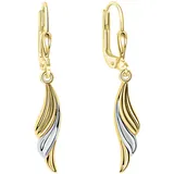 Fascination by Ellen K. Ohrhänger mehrfarbig 585/- Gelbgold one-size