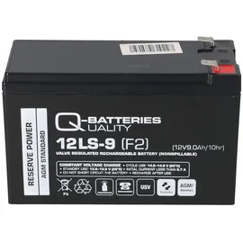 Q-Batteries 12LS-9 12V 9000 mAh 1 St.