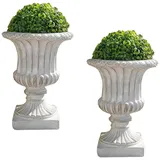 Hti-Living Athene 30,5 x 30,5 x 41 cm Grau Komplettset
