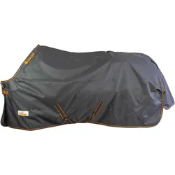 Weidedecke Stay-Dry 1200D IRISH TURNOUT grau/orange 125 CM