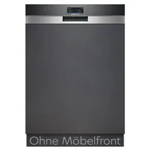 Siemens iQ700 SN57TS00CE Einbau-Geschirrspüler (teilintegrierbar, 598 mm breit, Edelstahl)