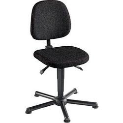 meychair XXL Arbeitsdrehstuhl W19-25-TG-ST schwarz