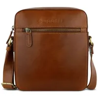 Bugatti Remo Umhängetasche Leder 20 cm braun