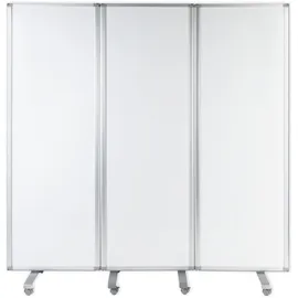 Master of Boards Mobile Trennwand Whiteboard 180 x 180 cm