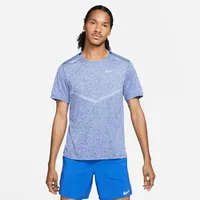 Nike Rise 365 Dri-FIT Kurzarm-Laufoberteil Herren Game Royal/Heather M