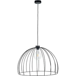 BRITOP LIGHTING Pendelleuchte "Coop", schwarz, Ø:10cm, Lampen, Dekorative Leuchte aus Metall, passende LM E27 / exkl., Made in Europe