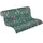A.S. Création Vliestapete Floral Blattmuster Aquarell Grün Petrol Braun 0,53 x 10,05 m 39745-4