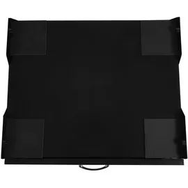 Mendler Waschmaschinenunterschrank HWC-E50, Sockel Podest Erhöhung Untergestell, Schublade 33x61x52cm ~ schwarz