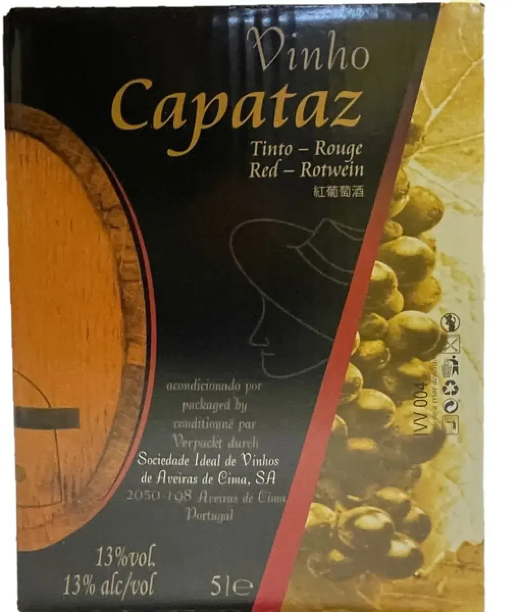 Capataz Vinho Tinto Rotwein trocken Bag in Box 5 l